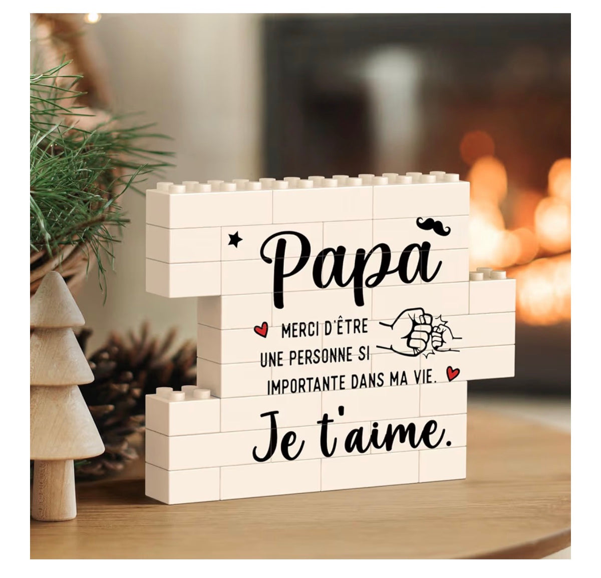 Un message rempli d’amour